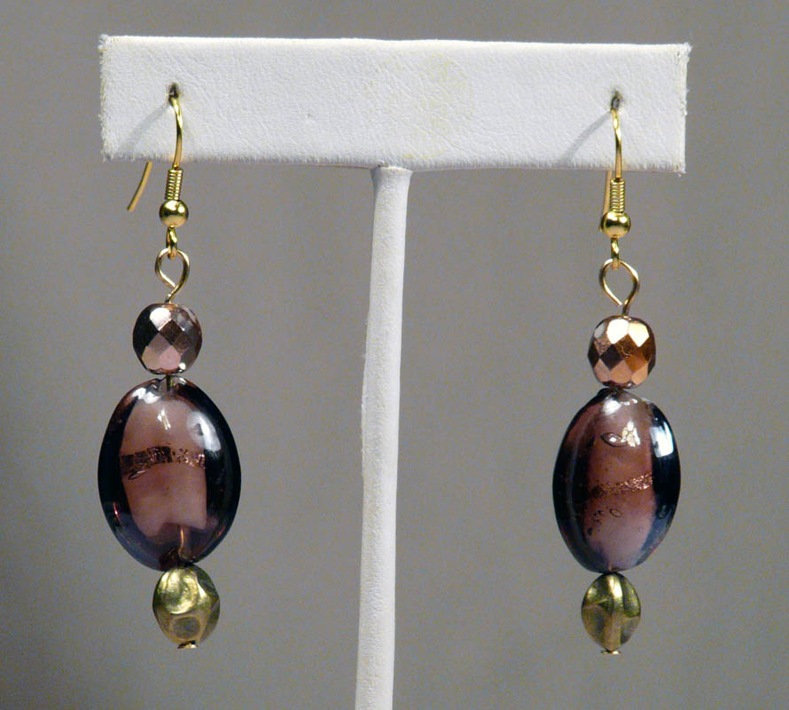 Coffee and Capri earrings